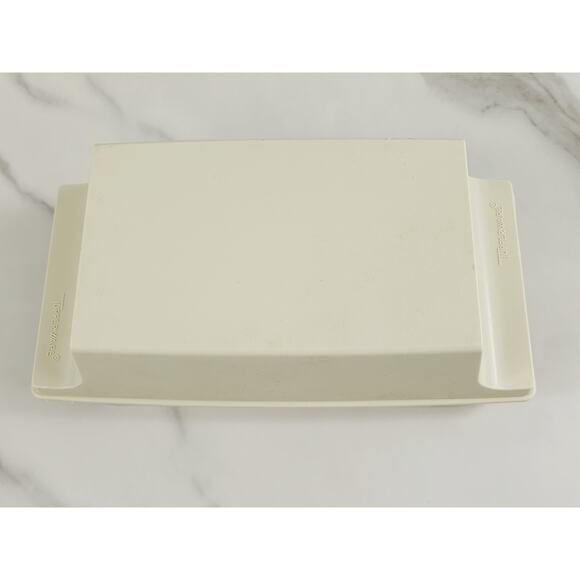 Tupperware Butter Dish Cheese Storage Dinnerware #1512-6 Made in USA Vintage - Picture 7 of 12